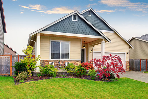 Newly Painted Exterior of a House in Oldsmar Florida